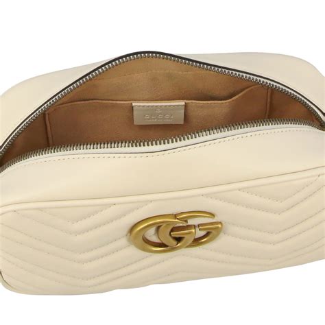 gucci white cross body bag|gucci crossbody bag women's.